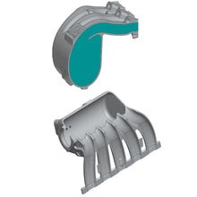 Load image into Gallery viewer, SPA Turbo VW 2.5L 5 CYLINDER 20V 07K CAST ALUMINUM INTAKE MANIFOLD - WITH FUEL RAIL