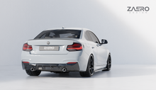Load image into Gallery viewer, Zaero Design BMW M235i &amp; M240i F22 F23 EVO-1 Gloss Black Rear Diffuser