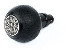 BFI Black Anodized GS2 Air Leather Shift Knob - Porsche 924/944/951