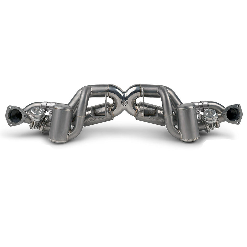 Fabspeed Porsche 718 GT4 RS Titanium Valvetronic X-Pipe Cat-Back Exhaust System