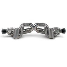 Load image into Gallery viewer, Fabspeed Porsche 718 GT4 RS Titanium Valvetronic X-Pipe Cat-Back Exhaust System