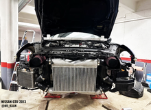 Load image into Gallery viewer, SPA Turbo Intercooler upgrade kit for R35 GT-R + Billet Aluminum Oil Cooler