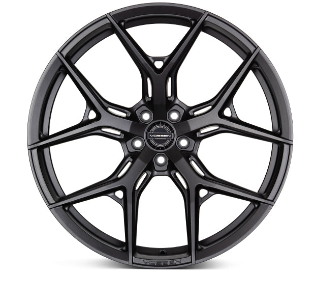 Vossen HF-5 20x10.5 / 5x112 / ET25 / Deep / 66.5 CB - Matte Gunmetal Wheel