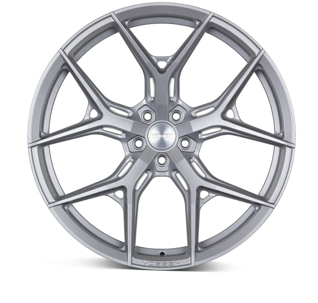 Vossen HF5 23x11 - ET -14 To +31 - Satin Silver Wheel