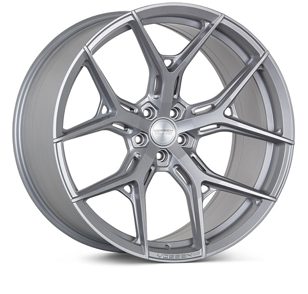 Vossen HF5 23x11 - ET -14 To +31 - Satin Silver Wheel