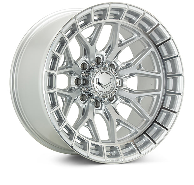 Vossen HFX-1 17x9 / 6x135 / ET0 / Deep / 87.1 CB - Silver Polished Wheel