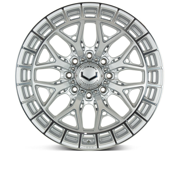 Vossen HFX-1 17x9 / 6x135 / ET0 / Deep / 87.1 CB - Silver Polished Wheel