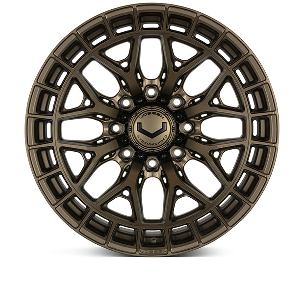 Vossen HFX-1 24x12 / 8x180 / ET-44 / Ultra Deep / 124.3 CB - Terra Bronze Wheel