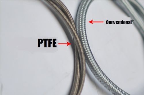 SPA Turbo 4AN PTFE 3' turbo braided oil feed line