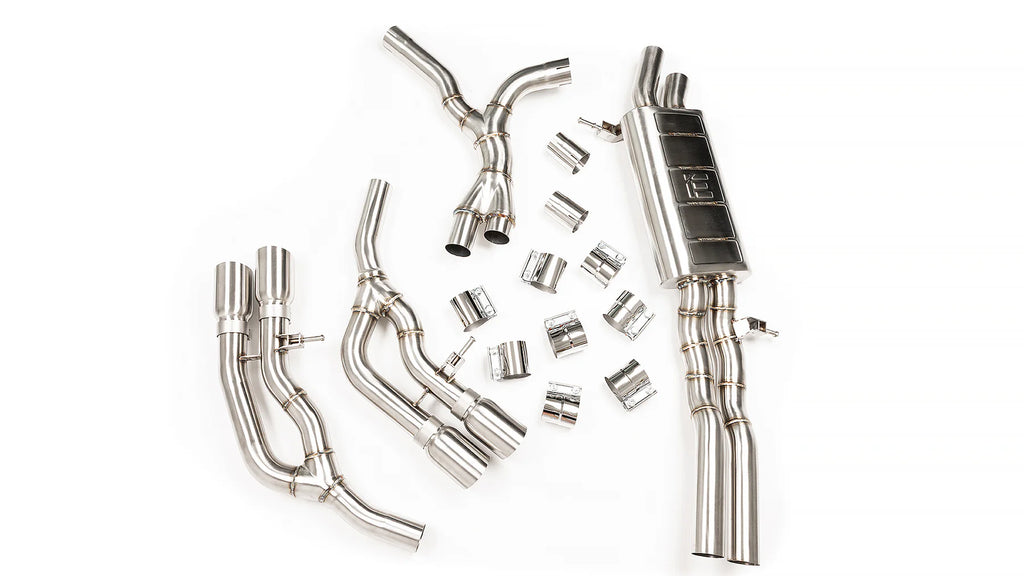 iE Catback Exhaust System For Audi B9 S5 Coupe