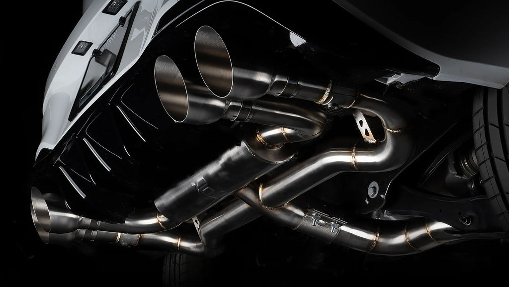 Integrated Engineering Catback Exhaust System For VW MK8 Golf R