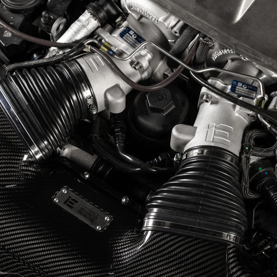 Integrated Engineering Turbo Inlet Pipes - Audi C8 RS6 & RS7