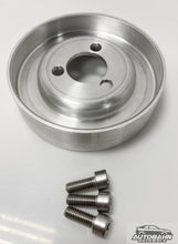 Load image into Gallery viewer, Autobahn Autoworx Billet VW 2.0 ABA Non A/C Water Pump Pulley