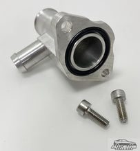 Load image into Gallery viewer, Autobahn Autoworx VW MK2 16v Billet Side Coolant Flange Single Outlet