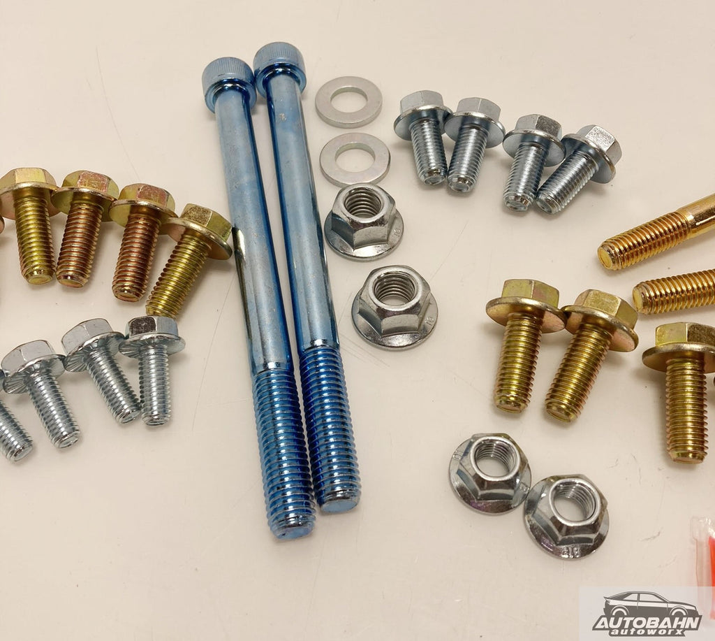 VW Mk2 Mk3 Corrado Passat 4 & 6 Cylinder Rear Suspension Hardware Kit