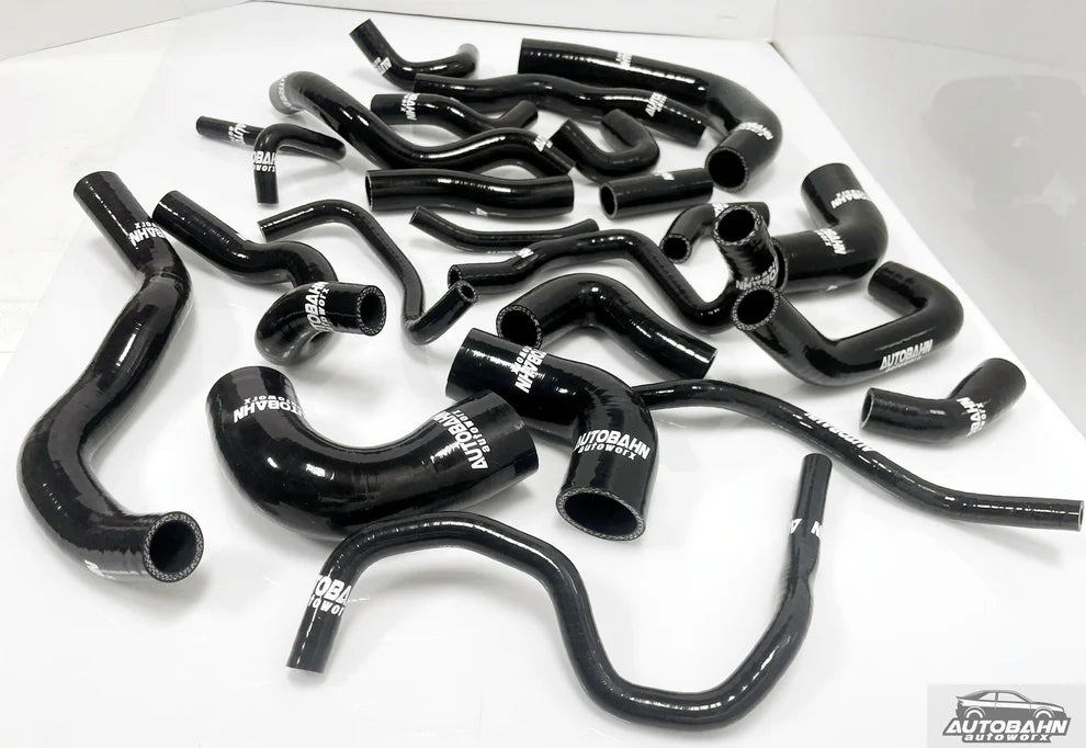 Autobahn Autoworx VW Mk5 Golf R32 3.2 VR6 Complete Coolant Hose Kit