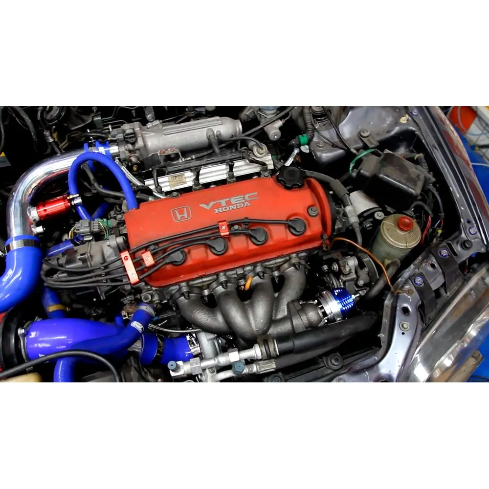 SPA Turbo Honda D-series T3 Twin Scroll bottom mount turbo manifold