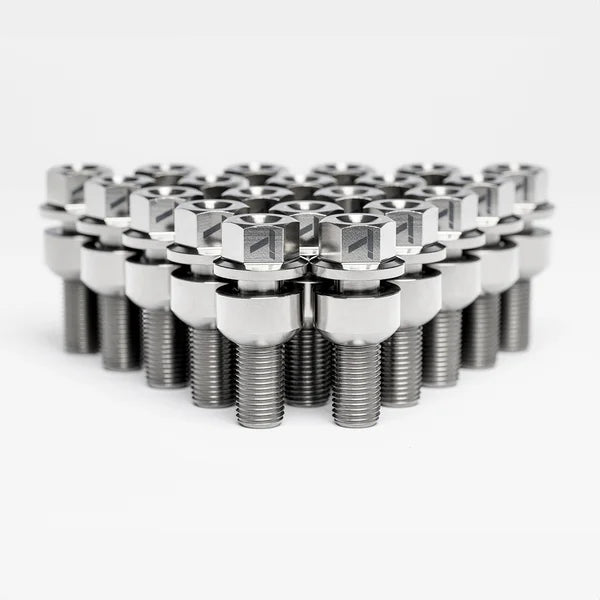 Tikore SK29 14x1.5 Porsche Titanium Lug Bolts - Set of 20