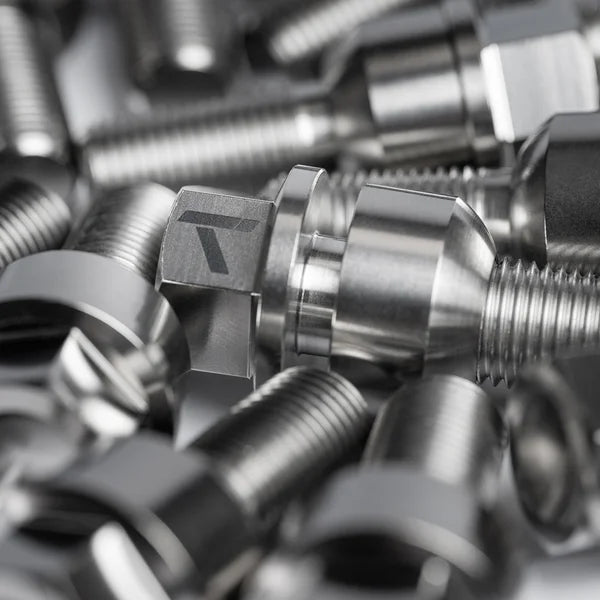 Tikore SK29 14x1.5 Porsche Titanium Lug Bolts - Set of 20