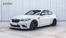 Load image into Gallery viewer, Zaero Design BMW M2 Competition F87 EVO-S Gloss Black Front Splitter