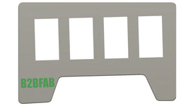 B2BFAB Switch Panel, VW MK7 2015 to 2019