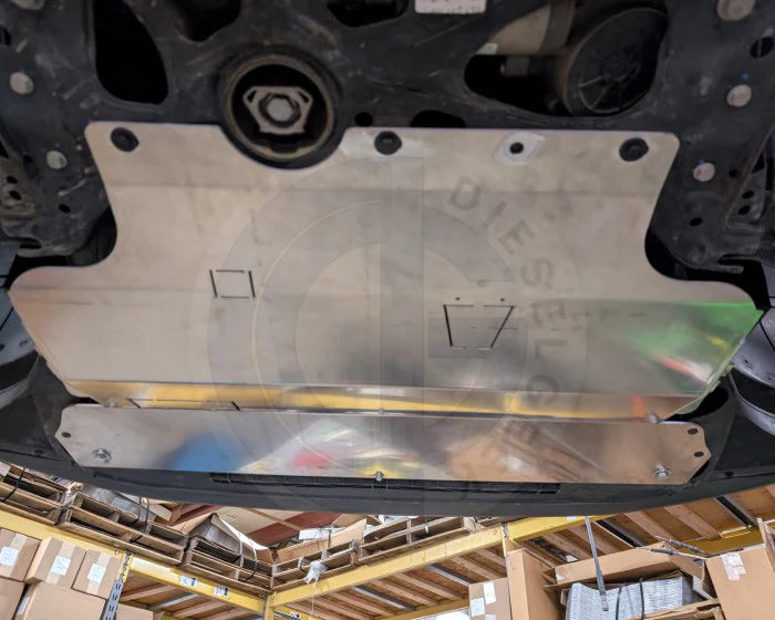 Dieselgeek MK7 & MK8 Panzer Plate Heavy Duty Aluminum Skid Plate Kit