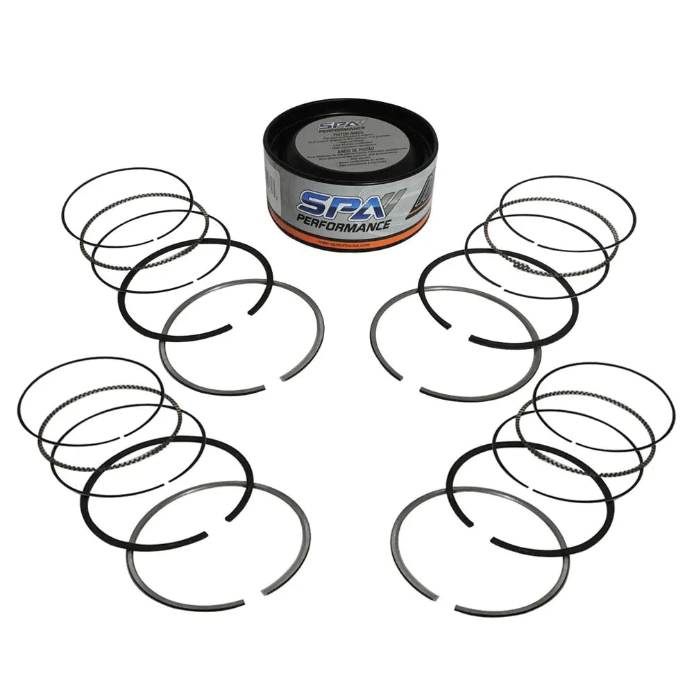 SPA Turbo Forged piston and rings set 83mm VW ABA 2.0L 8V