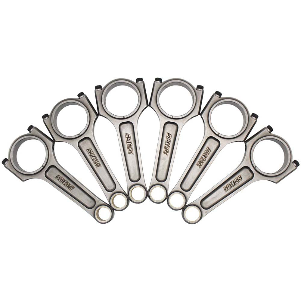 SPA Turbo VR38DETT For GTR R35 6.496" 165mm x 23mm Super A forged con rod set with 7/16" bolts