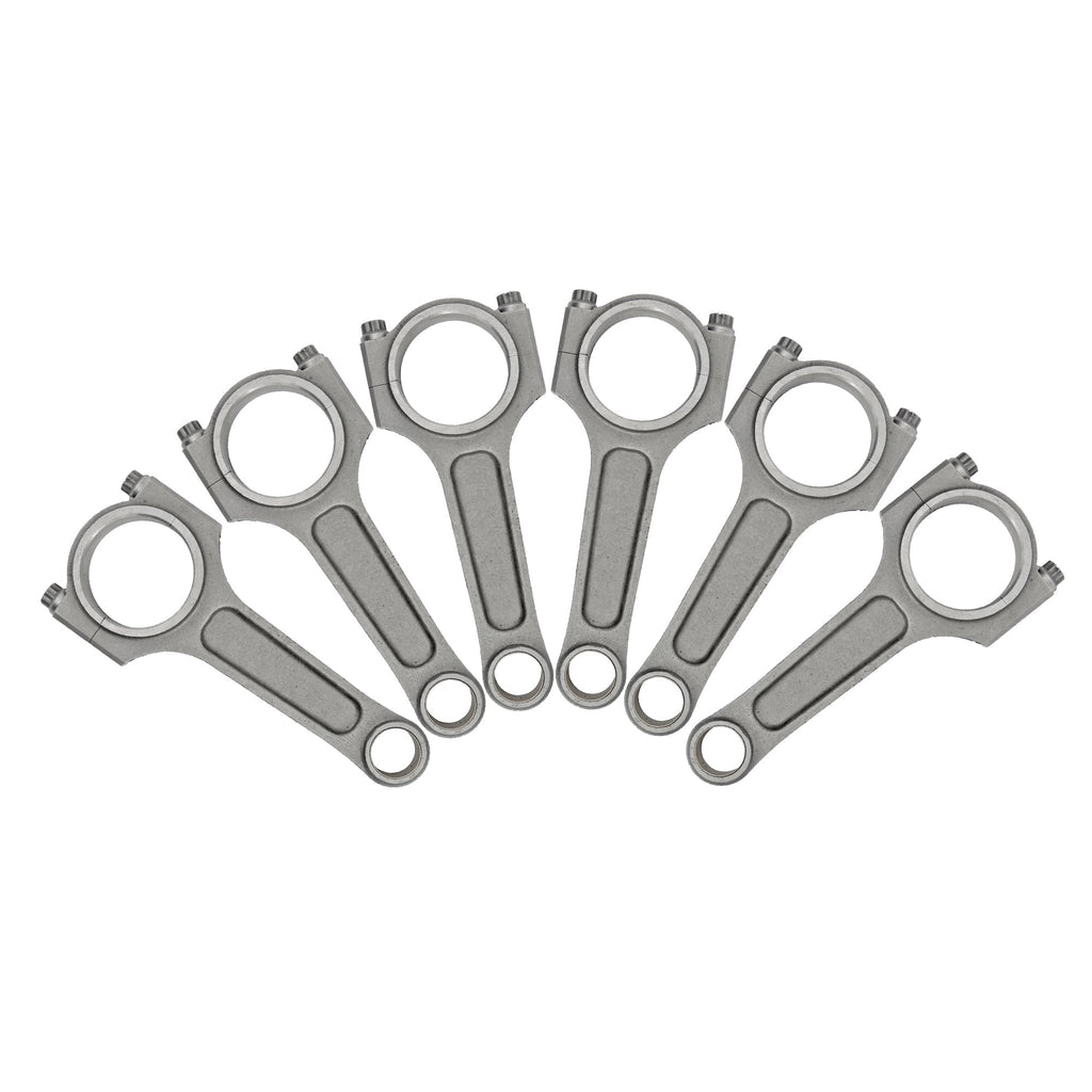 SPA Turbo Chevy II 250 / 292 INLINE SIX 6" x .927 / 152.4mm x 23.56mm high performance basic connecting rod set + Inline Six Head Stud Set