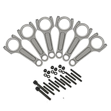 Load image into Gallery viewer, SPA Turbo Chevy II 250 / 292 INLINE SIX 6" x .927 / 152.4mm x 23.56mm high performance basic connecting rod set + Inline Six Head Stud Set