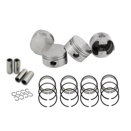 SPA Turbo Forged flat top piston and rings set 83.5mm VW 2.0L 8V