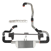 Load image into Gallery viewer, SPA Turbo VW GOLF 1.8 20V TRANSVERSAL FRONT MOUNT INTERCOOLER KIT FOR TMA06 - BLACK HOSES