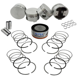 SPA Turbo Forged flat top piston and rings set 83.5mm VW ABA 2.0L 8V