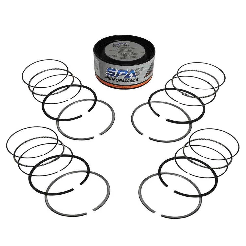 SPA Turbo Forged flat top piston and rings set 83.5mm VW ABA 2.0L 8V