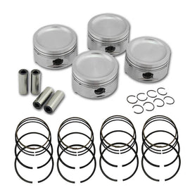 SPA Turbo Forged piston and rings set 82,5mm VW 2.0L 8V