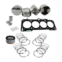 Load image into Gallery viewer, SPA Turbo Forged piston and rings set 82.5mm VW  9A 2.0L 16V + VW 8v/16v ABA ABF MLS decompression Head Gasket Spacer - 1.5mm