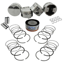 Load image into Gallery viewer, SPA Turbo Forged piston and rings set 82.5mm VW  9A 2.0L 16V + VW 8v/16v ABA ABF MLS decompression Head Gasket Spacer - 1.5mm
