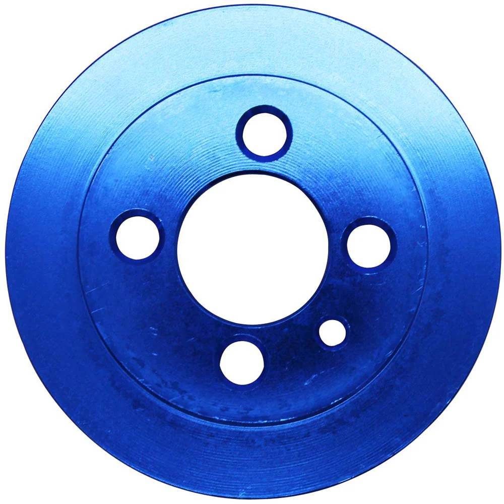 SPA Turbo VW syncro Audi 80 90 100 4000 rabbit 1.8 8v underdrive Pulley - BLUE + VW 8V super light crank timing gear