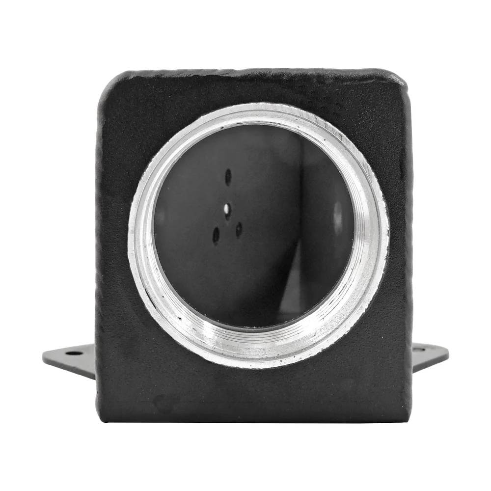 SPA Turbo Lightweight Late Model Radiator - Double Pass - 26.8" x 19.6" + Power Steering Tank Firewall Mount (Right Inlet) - Black Cap