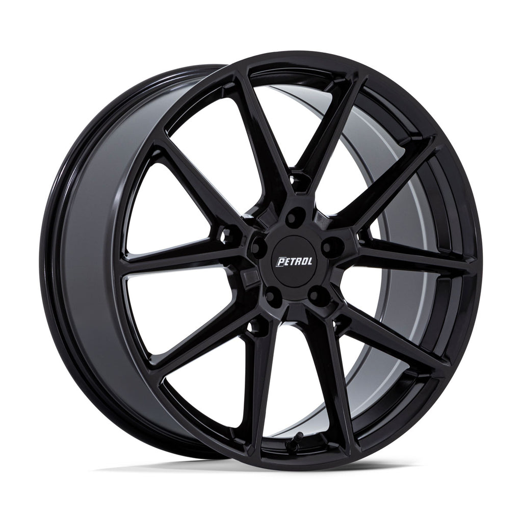 Petrol P1E - Gloss Black 19x8" 5x114.3 ET40