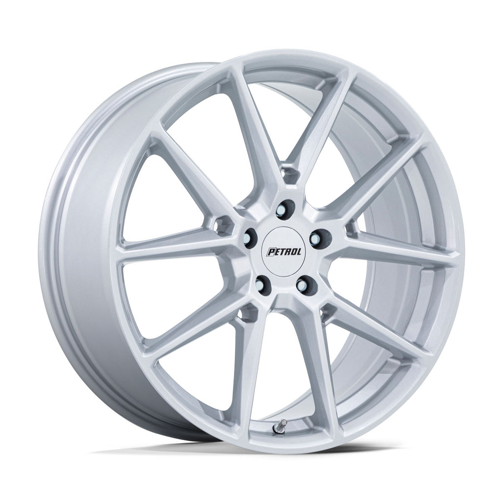 Petrol P1E - Gloss Silver 17x8" 5x110 ET40