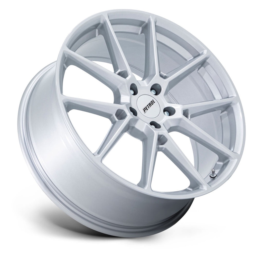 Petrol P1E - Gloss Silver 17x8" 5x110 ET40