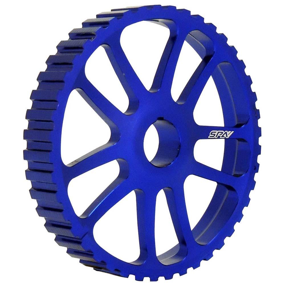 SPA Turbo VW 74-98 8V Y series lightweight fixed cam pulley / intermediate shaft - Blue