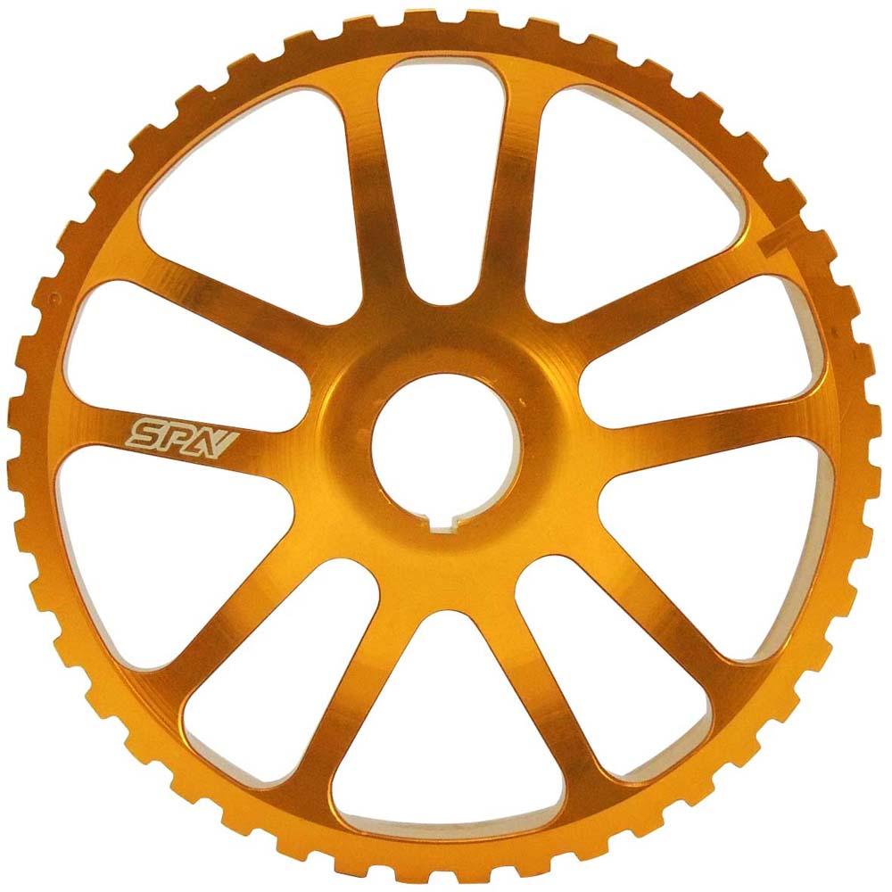 SPA Turbo VW 74-98 8V Y series lightweight fixed cam pulley / intermediate shaft - Gold