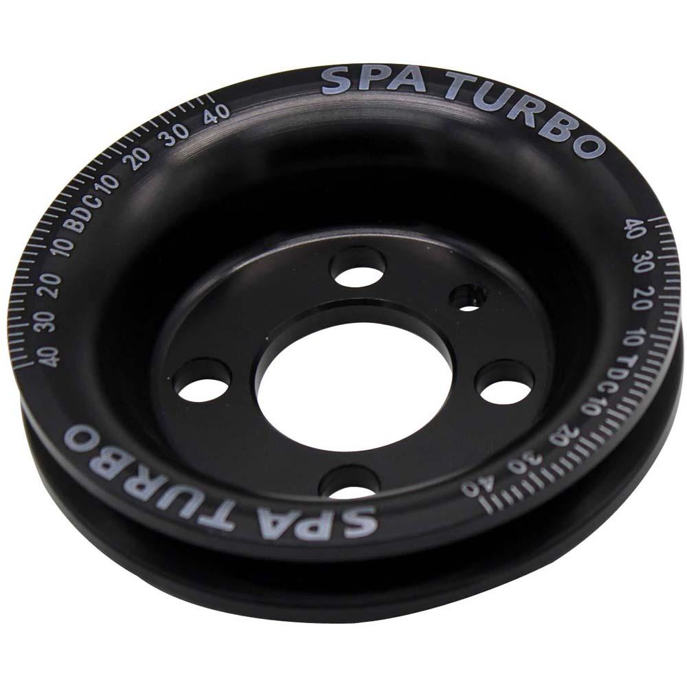 SPA Turbo VW syncro Audi 80 90 100 4000 rabbit 1.8 8v underdrive Pulley - BLACK