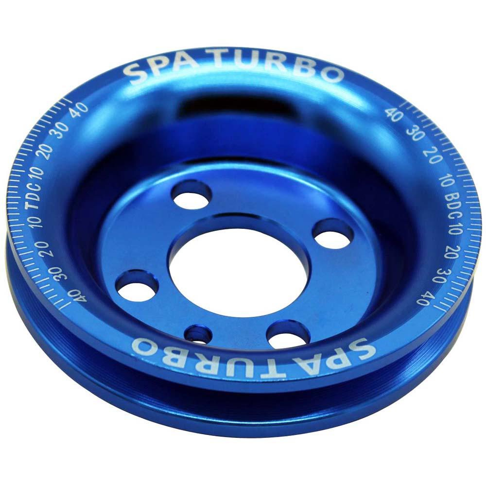 SPA Turbo VW syncro Audi 80 90 100 4000 rabbit 1.8 8v underdrive Pulley - BLUE