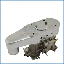 Load image into Gallery viewer, SPA Turbo Weber IDF downdraft carburetor Plenum power cap 90 degree 2" Left