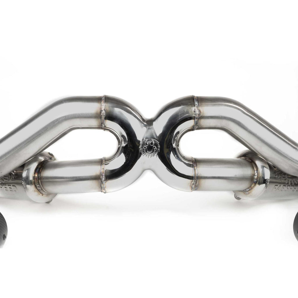 Fabspeed Porsche 718 GT4 / GTS / Spyder Valvetronic X-Pipe Exhaust System