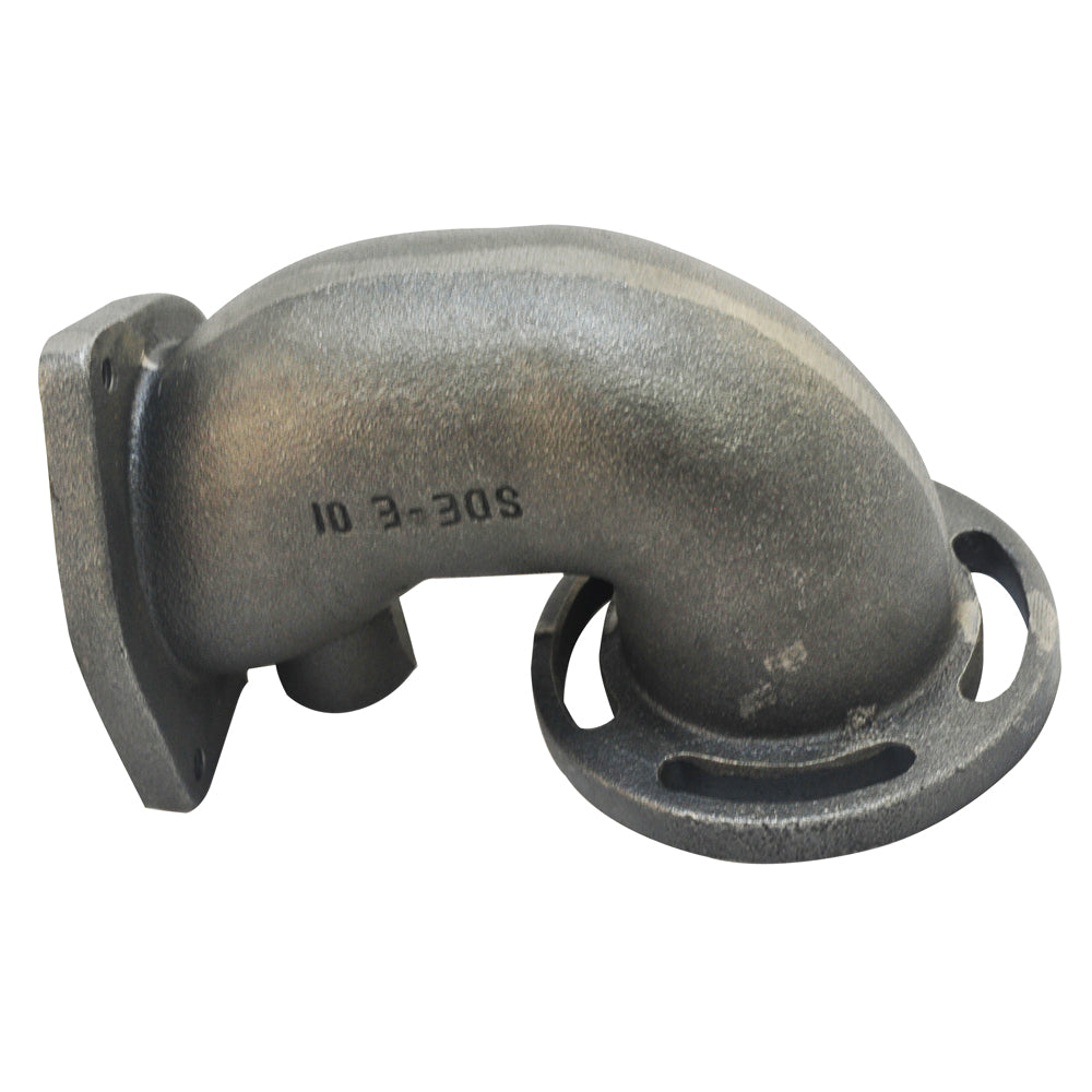 SPA Turbo Cast iron turbocharger downpipe 90° 2 1/2" T3 4 bolts