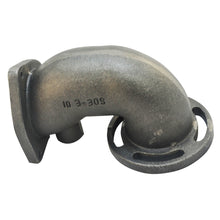 Load image into Gallery viewer, SPA Turbo Cast iron turbocharger downpipe 90° 2 1/2" T3 4 bolts